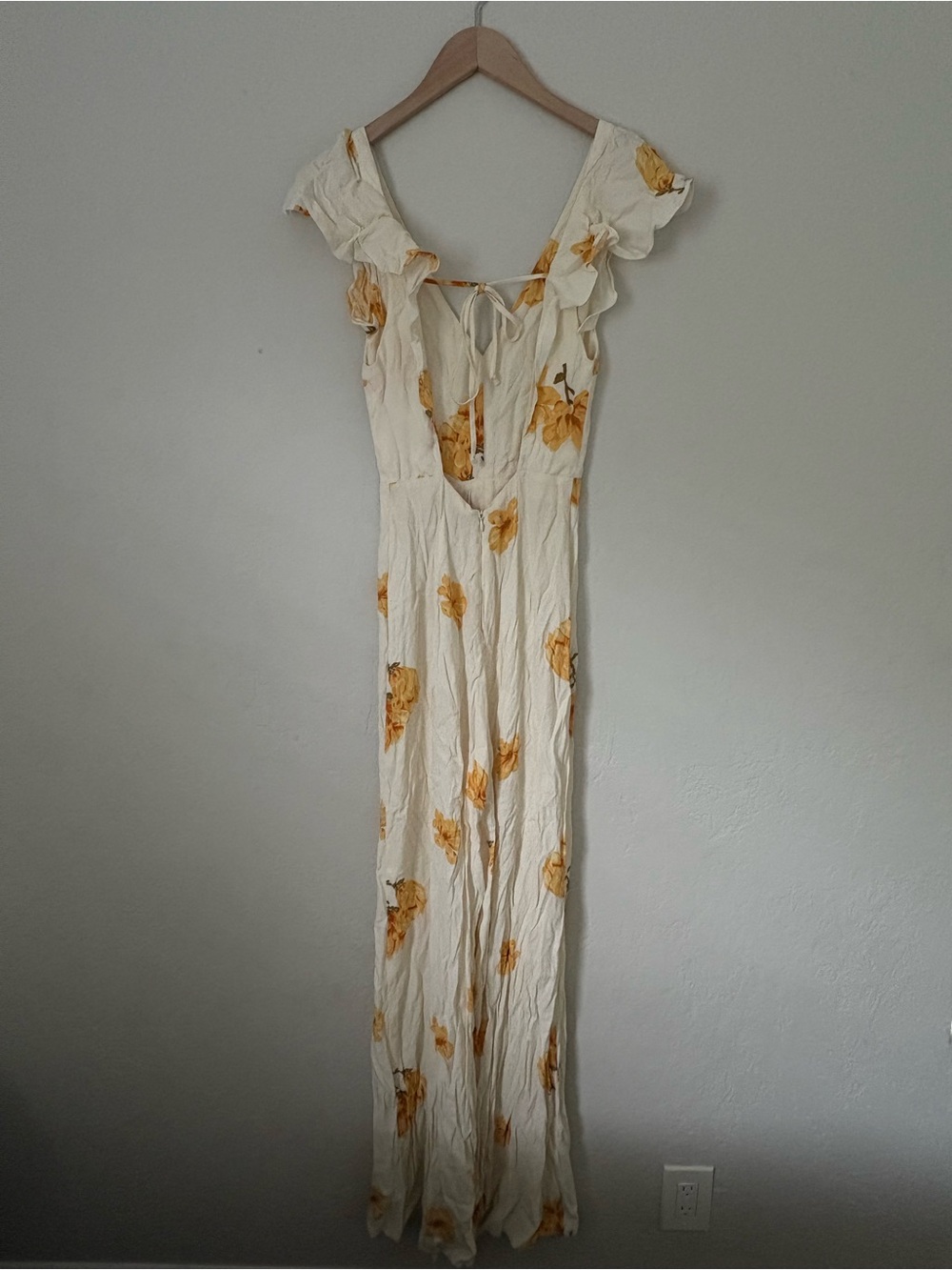 REFORMATION cozumel wide leg jumpsuit - Picture 3 of 5